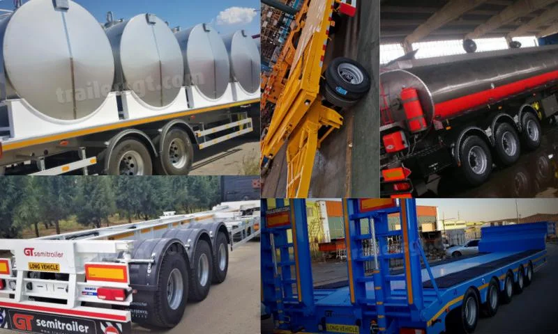 Skeletal Semi Trailers İle Ağır Yük Taşımacılığı